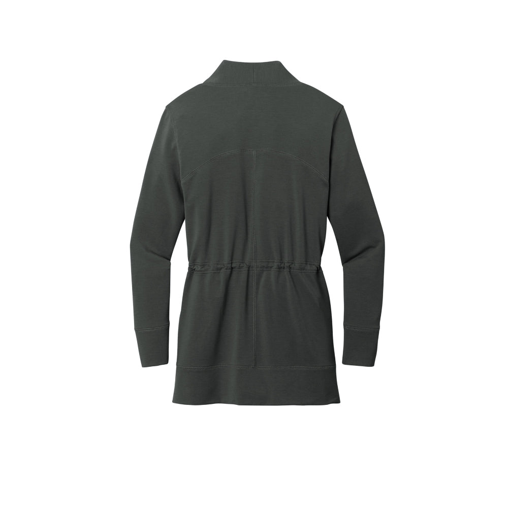 Port Authority® Women's Microterry Cardigan - Charcoal
