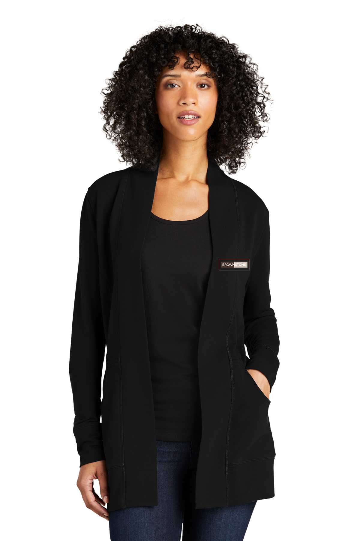 Mercer+Mettle® Women’s Stretch Open-Front Cardigan - Anchor Grey