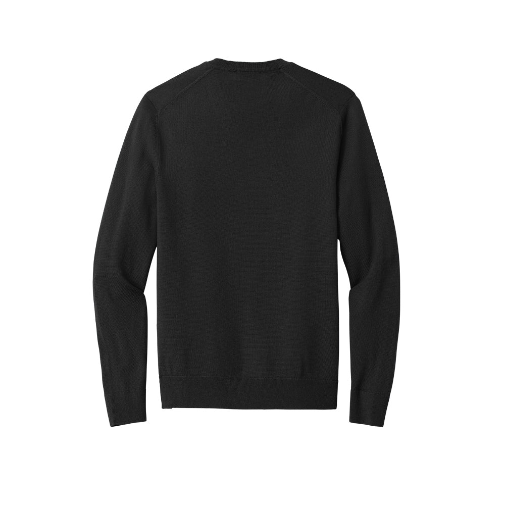 Brooks Brothers® Washable Merino V-Neck Sweater - Deep Black