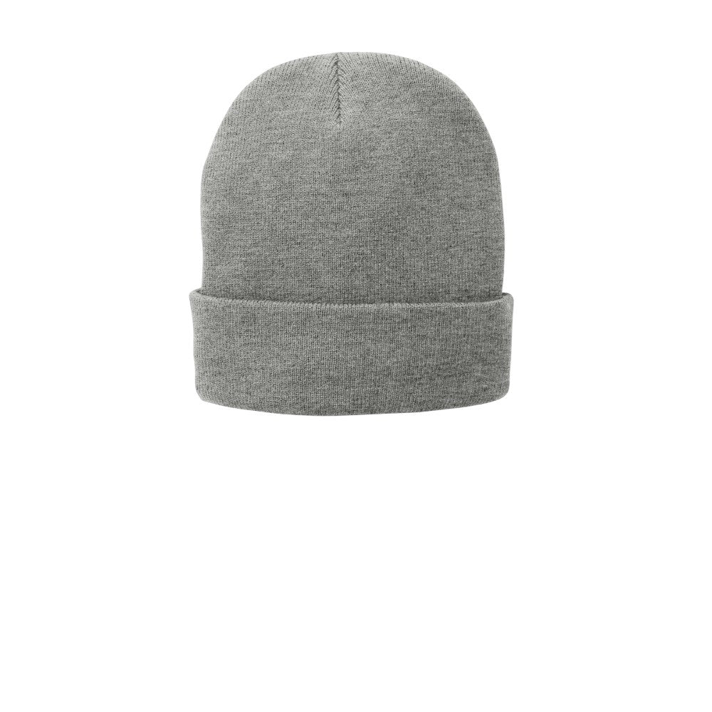 Port Authority® Fleece-Lined Knit Cap - Athletic Oxford