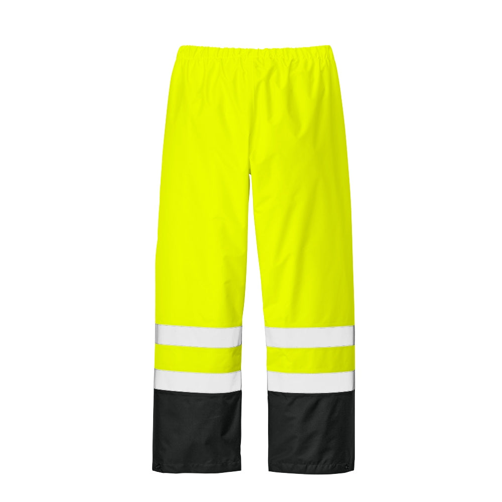CornerStone® ANSI Class E Pull-On Rain Pant - Safety Yellow/Black