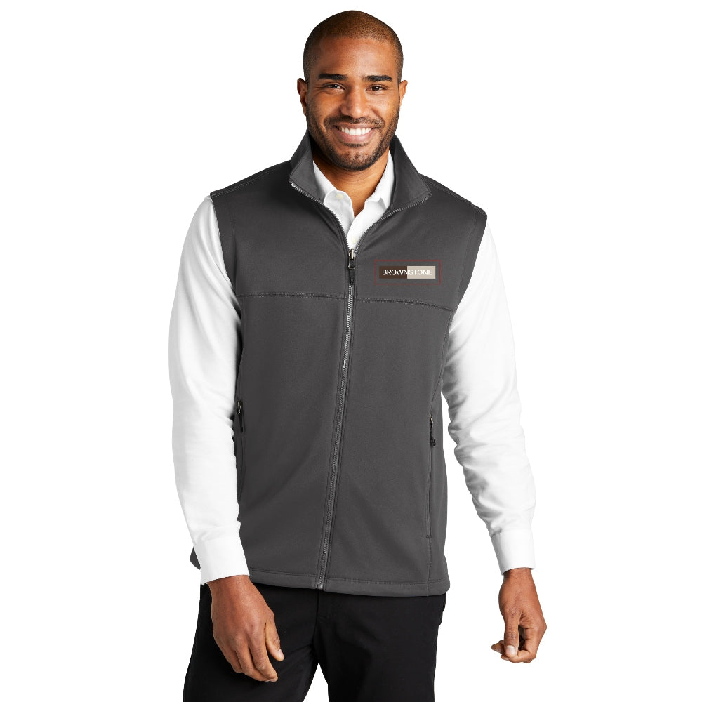 Port Authority® Collective Smooth Fleece Vest - Graphite