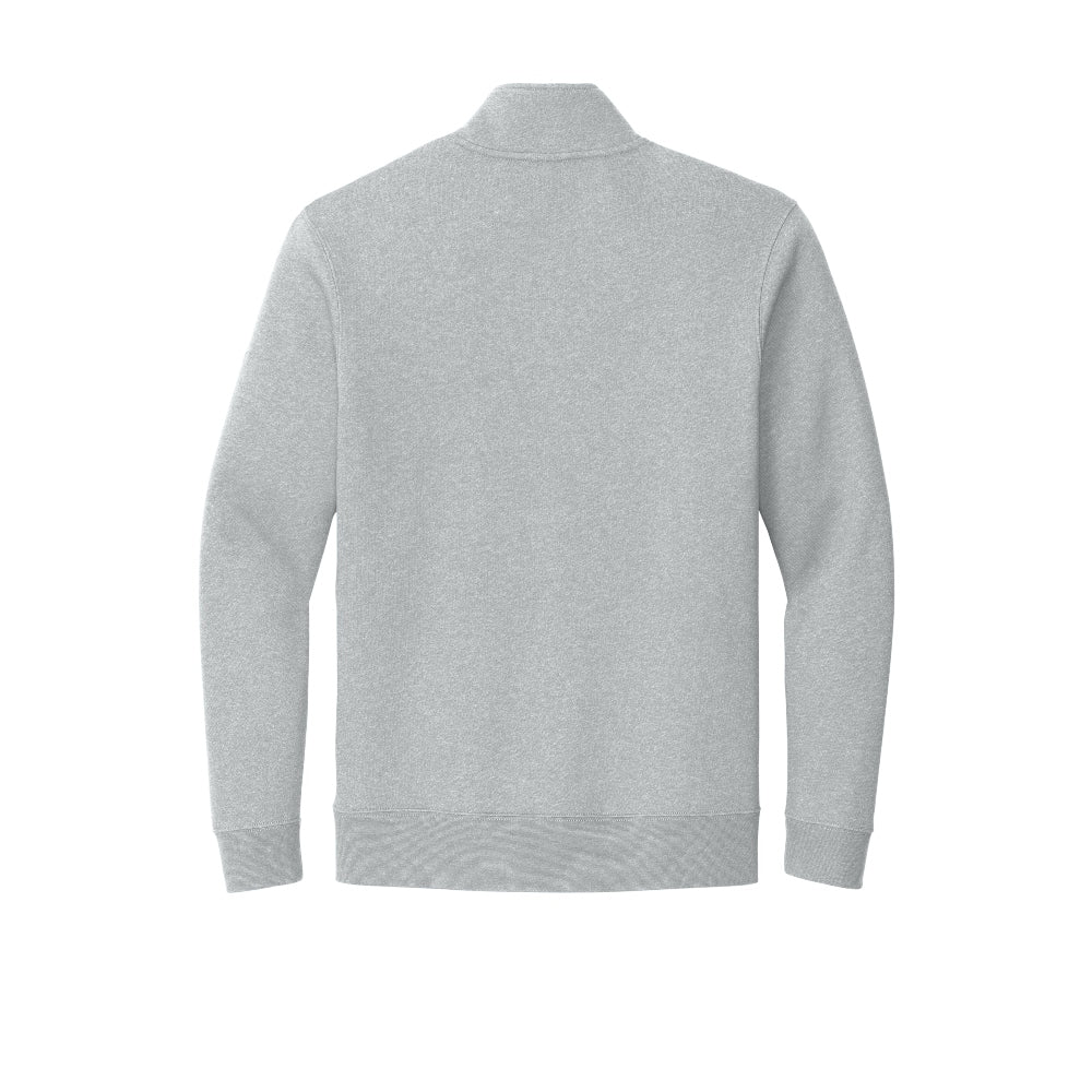 Nike Club Fleece Sleeve Swoosh 1/2-Zip - Dark Grey Heather
