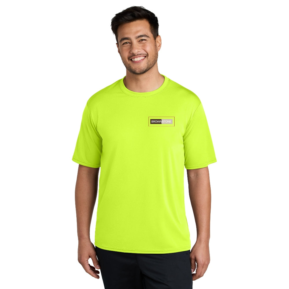 Port & Co™ Short Sleeve Performance Tee - Neon Yellow