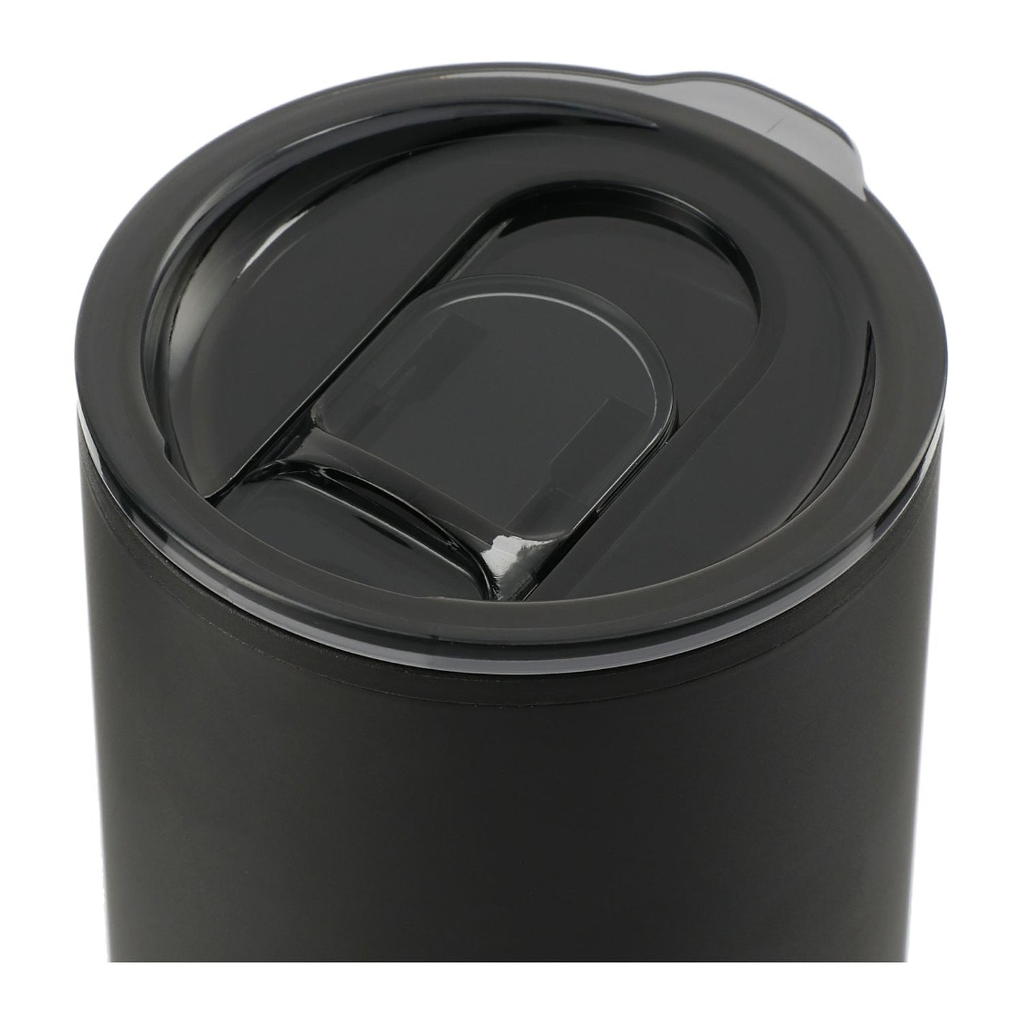 Lagom Insulated 16oz Stainless Steel Tumbler with Straw - Black