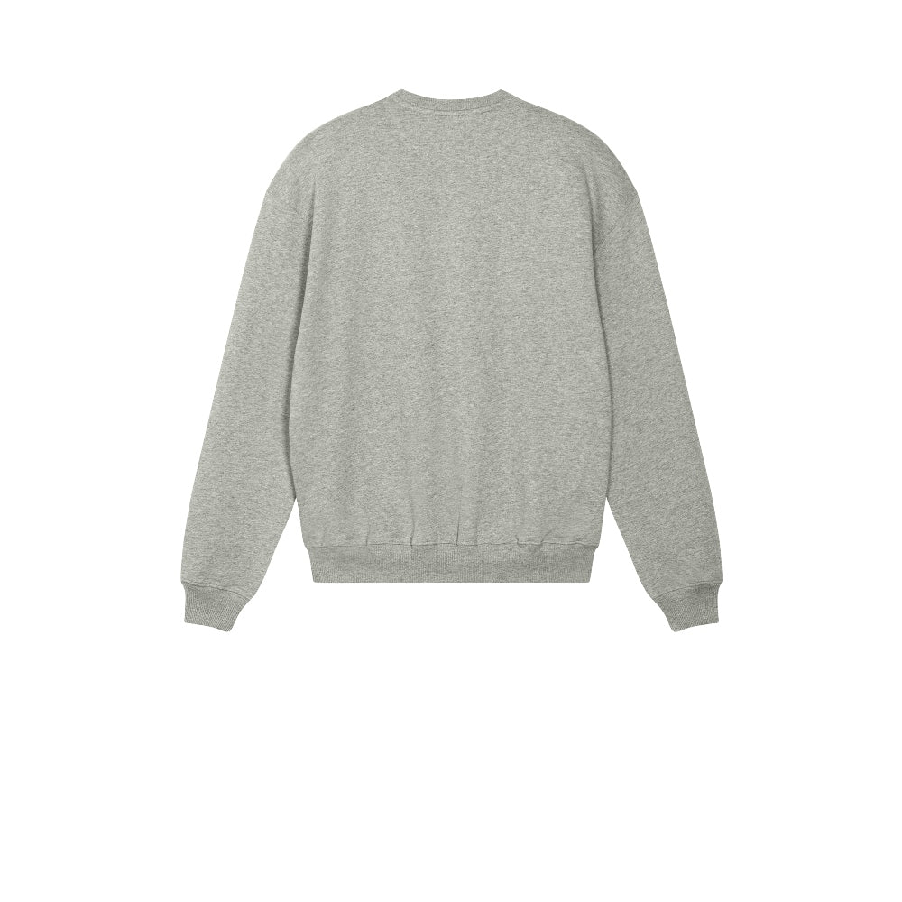 Stanley/Stella® Unisex Ledger Dry Crewneck Sweatshirt - Heather Grey