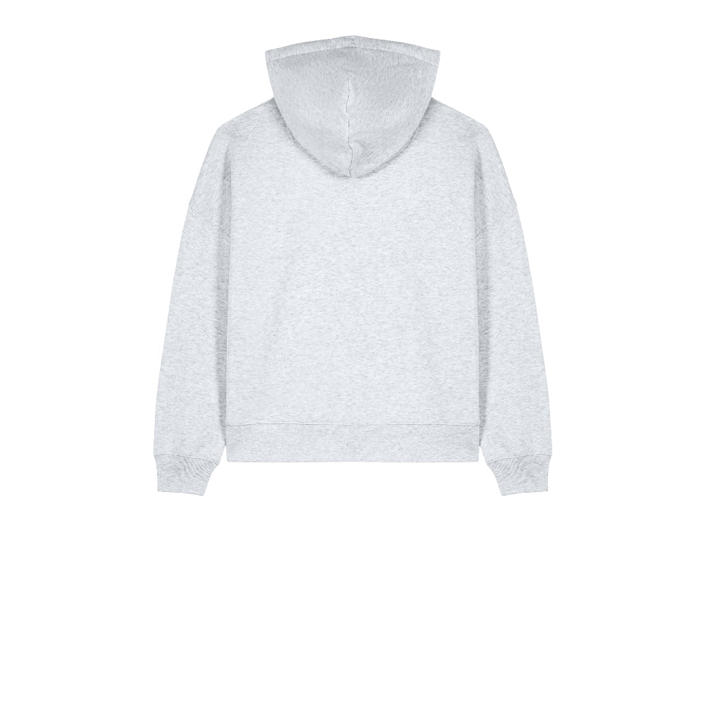 Stanley/Stella® Women’s Stella Nora Hooded Sweatshirt - Cool Heather Grey