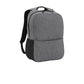 Port Authority® Access Square Backpack - Heather Grey/Black