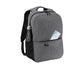 Port Authority® Access Square Backpack - Heather Grey/Black