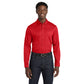Port Authority® Long Sleeve superPro React™ Twill Shirt - Rich Red