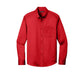 Port Authority® Long Sleeve superPro React™ Twill Shirt - Rich Red