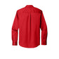 Port Authority® Long Sleeve superPro React™ Twill Shirt - Rich Red