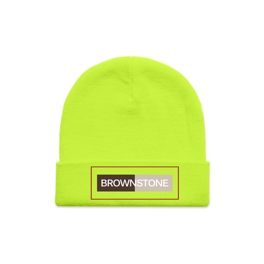 Port & Company® Fleece-Lined Knit Cap - Neon Yellow