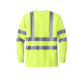 CornerStone® ANSI 107 Class 3 Long Sleeve Snag-Resistant Reflective T-Shirt - Safety Yellow