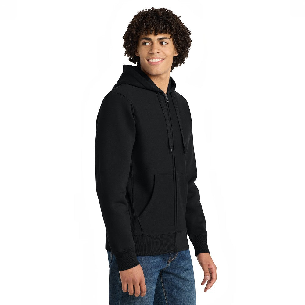 Sport-Tek® Super Heavyweight Full-Zip Hooded Sweatshirt - Black