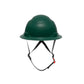 3968 | Raptor Type 2 Class E Full Brim Safety Helmet W/ Chin Strap - Dark Green