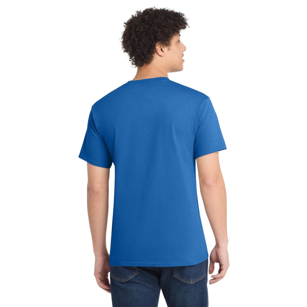 Port & Co™ Easy Cotton Tee - True Royal