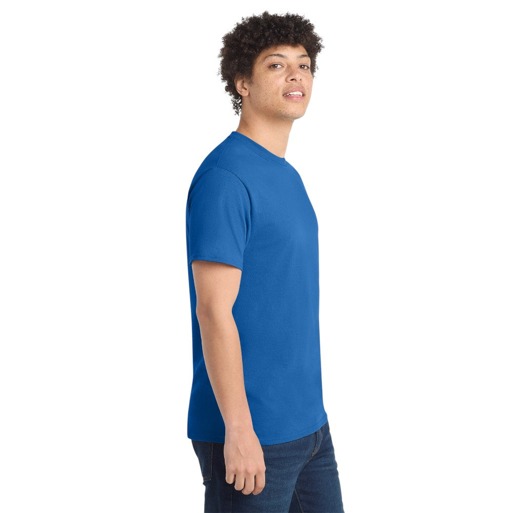 Port & Co™ Easy Cotton Tee - True Royal