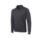 Sport-Tek® Long Sleeve Micropique Sport-Wick®Polo - Iron Grey
