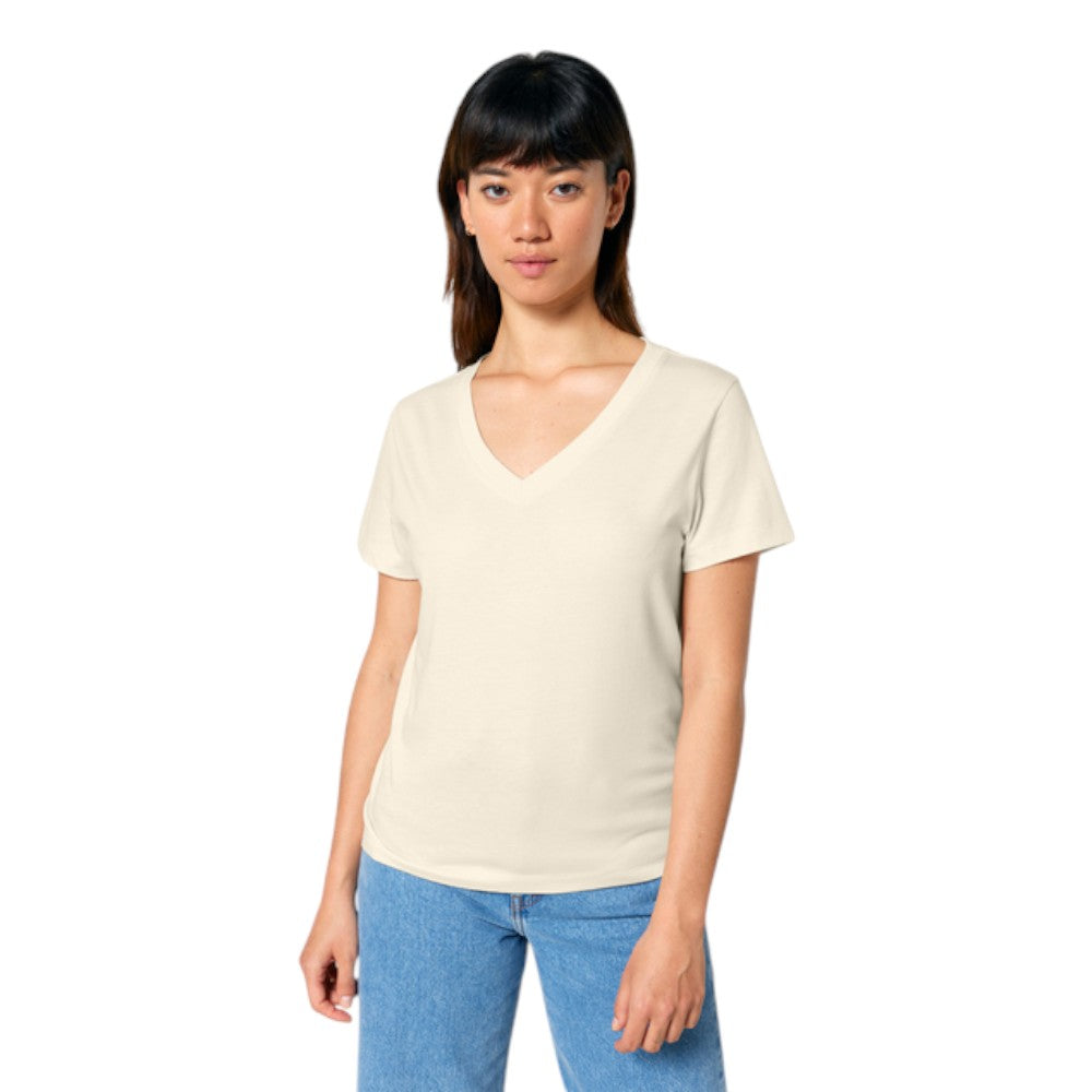 Stanley/Stella® Women’s Stella Isla V-Neck Tee - Natural Raw