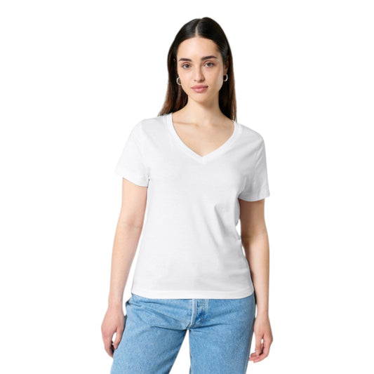 Stanley/Stella® Women’s Stella Isla V-Neck Tee - White