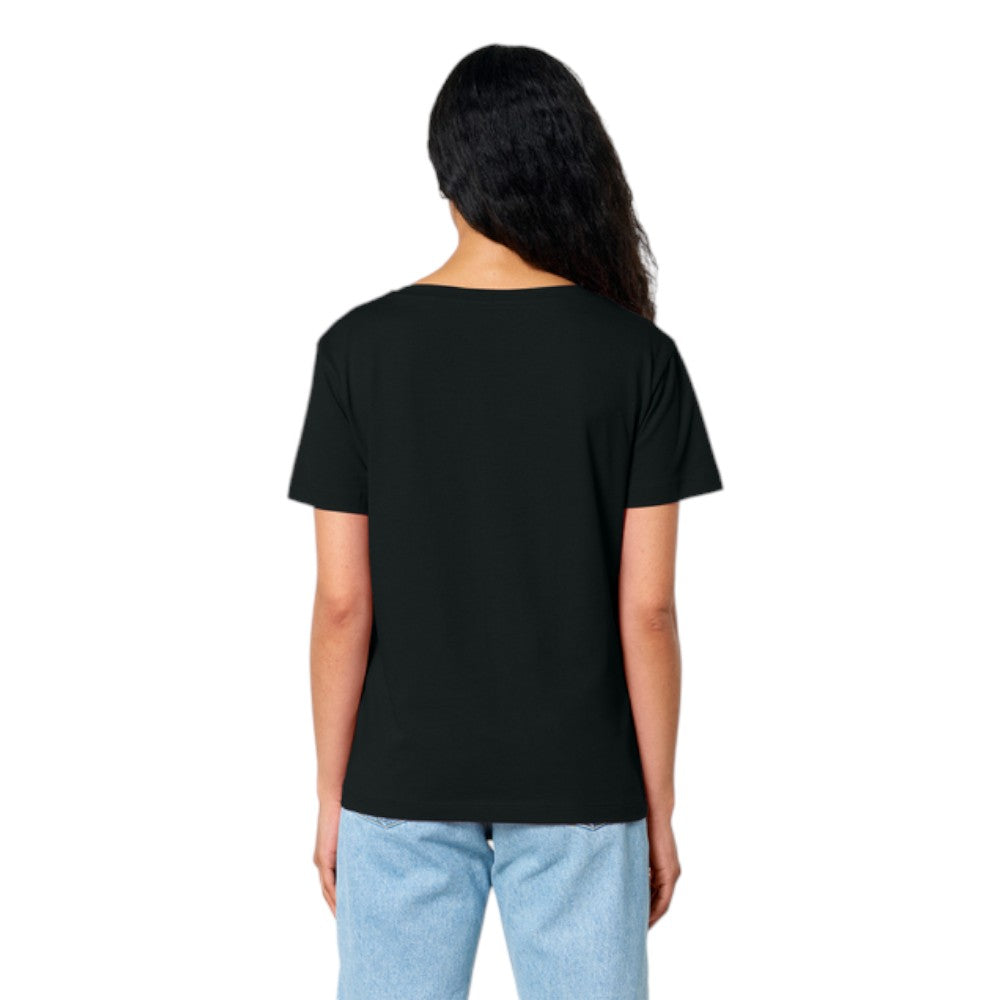 Stanley/Stella® Women’s Stella Serena Scoop Neck Tee - Black