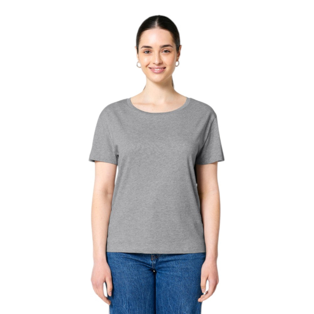 Stanley/Stella® Women’s Stella Serena Scoop Neck Tee - Heather Grey