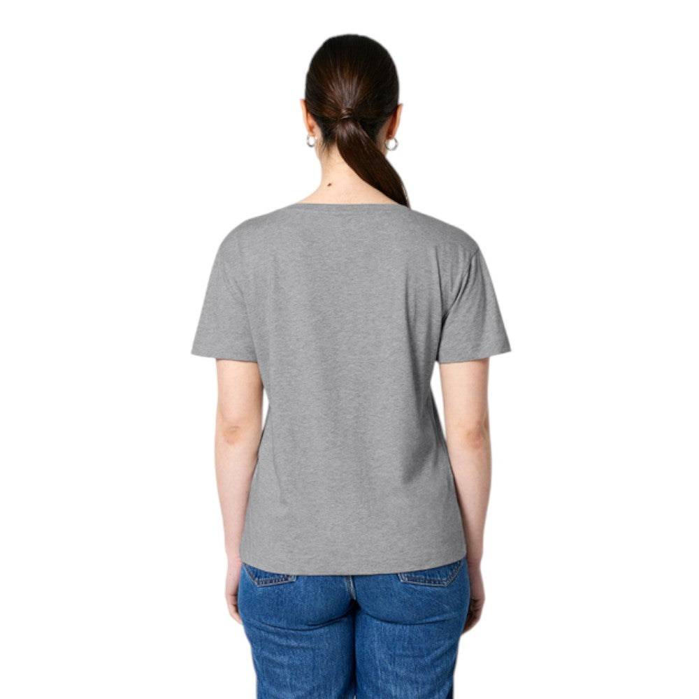 Stanley/Stella® Women’s Stella Serena Scoop Neck Tee - Heather Grey