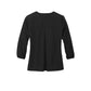Mercer+Mettle® Women's Stretch Crepe 3/4-Sleeve Blouse - Deep Black