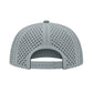 Water Repellent 5 Panel Snapback Golf Hats with Rope - Grey/Grey