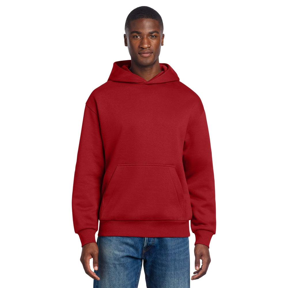 District® V.I.T.™ Heavyweight Fleece Hoodie - Classic Red