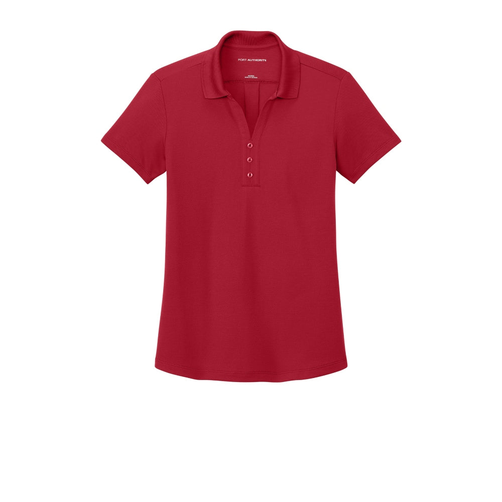 Port Authority® Women’s Plaited Pique Polo - Rich Red