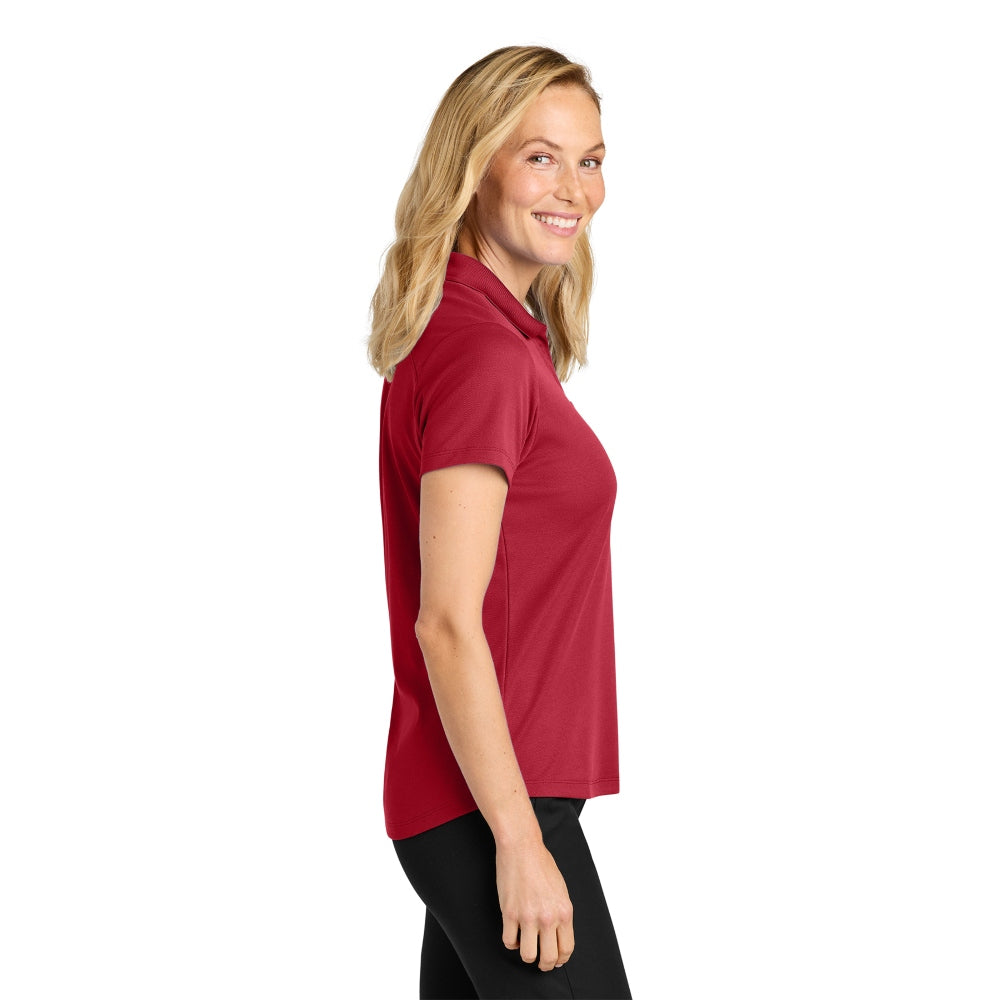 Port Authority® Women’s Plaited Pique Polo - Rich Red