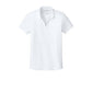Port Authority® Women’s Plaited Pique Polo - White