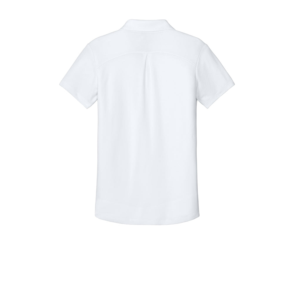 Port Authority® Women’s Plaited Pique Polo - White