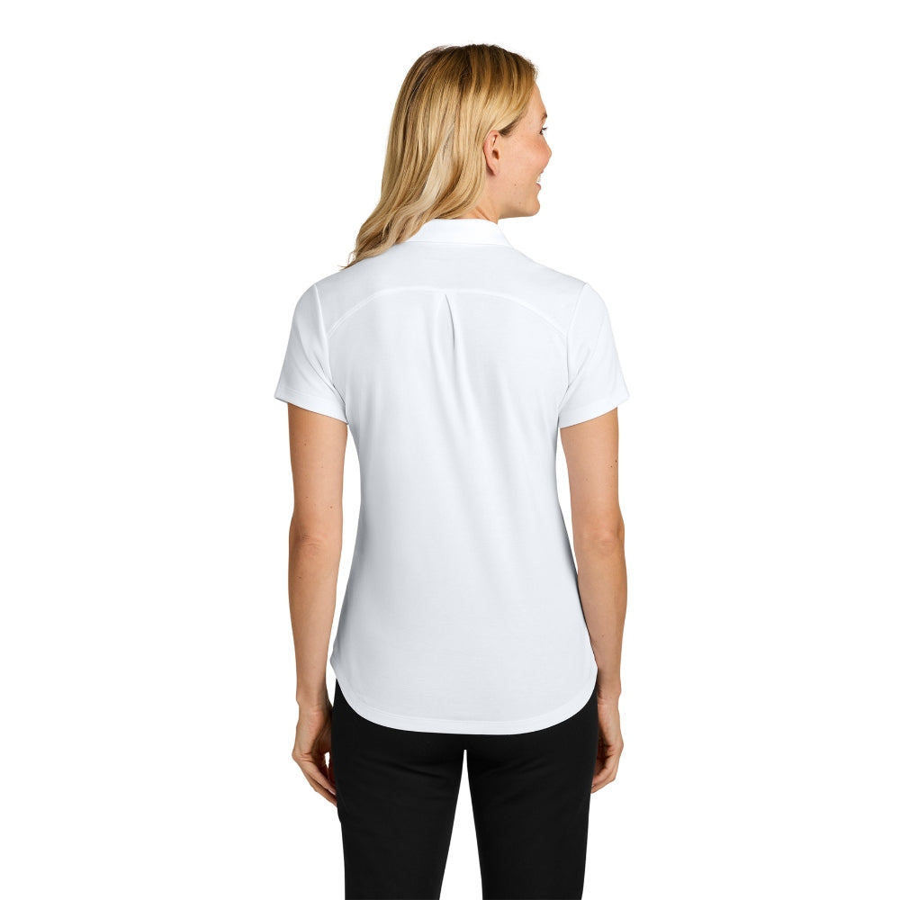Port Authority® Women’s Plaited Pique Polo - White