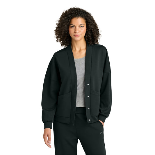 OGIO® Women’s Transcend Cardigan - Blacktop