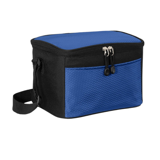 Port Authority® 6-Can Cube Cooler - Twilight Blue/Black
