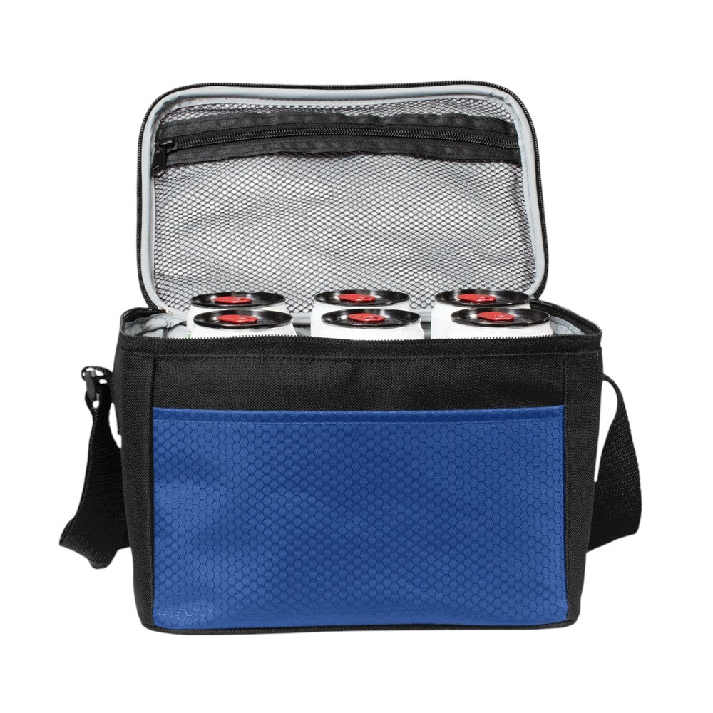 Port Authority® 6-Can Cube Cooler - Twilight Blue/Black