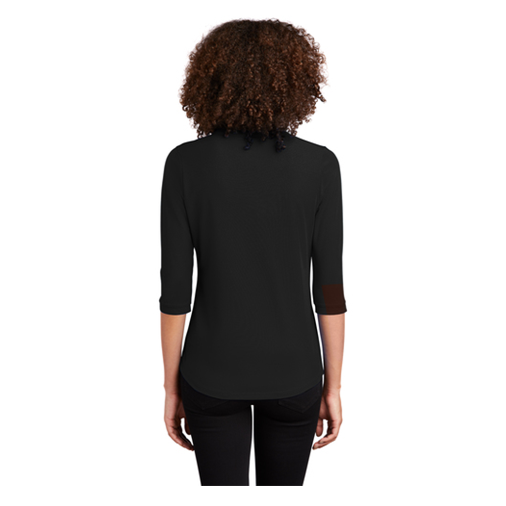 OGIO® Women's Jewel Henley - Black