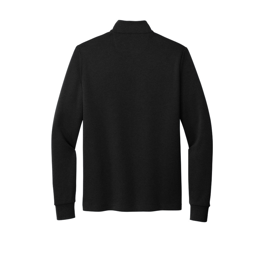 Brooks Brothers® Double-Knit 1/4-Zip - Deep Black