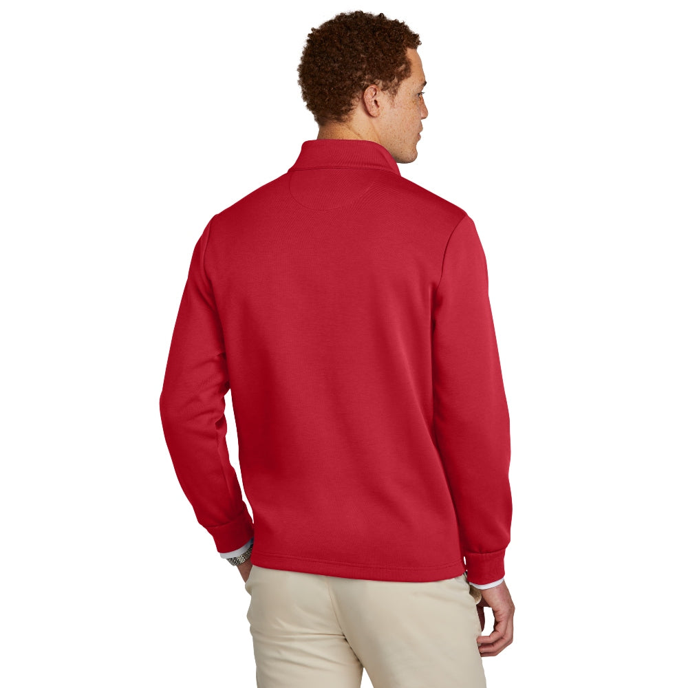 Brooks Brothers® Double-Knit 1/4-Zip - Rich Red