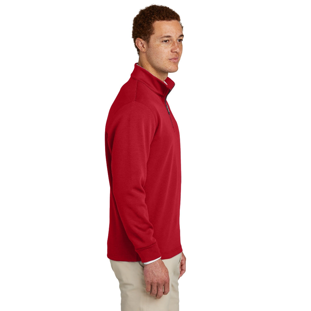 Brooks Brothers® Double-Knit 1/4-Zip - Rich Red