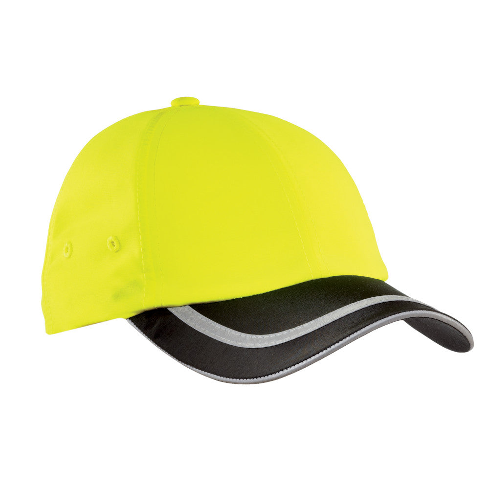 Port Authority® Enhanced Visibility Cap - Safety Yellow/Black