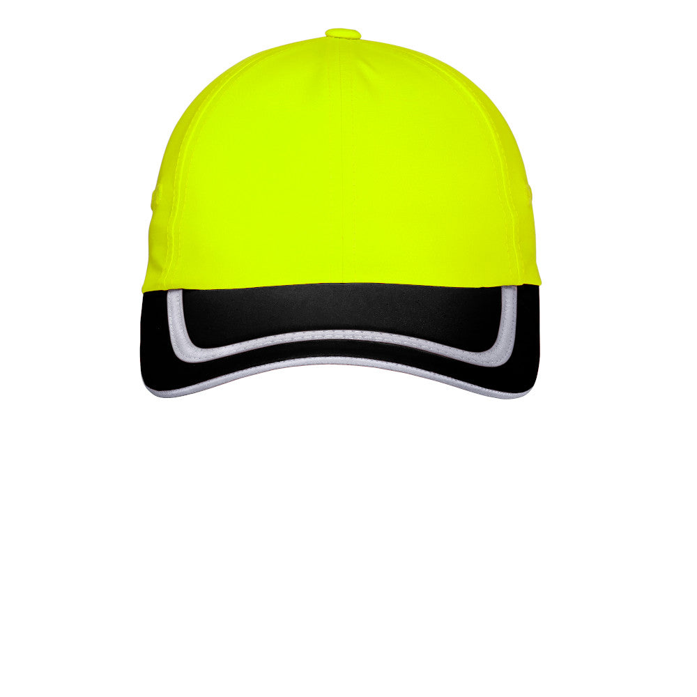 Port Authority® Enhanced Visibility Cap - Safety Yellow/Black