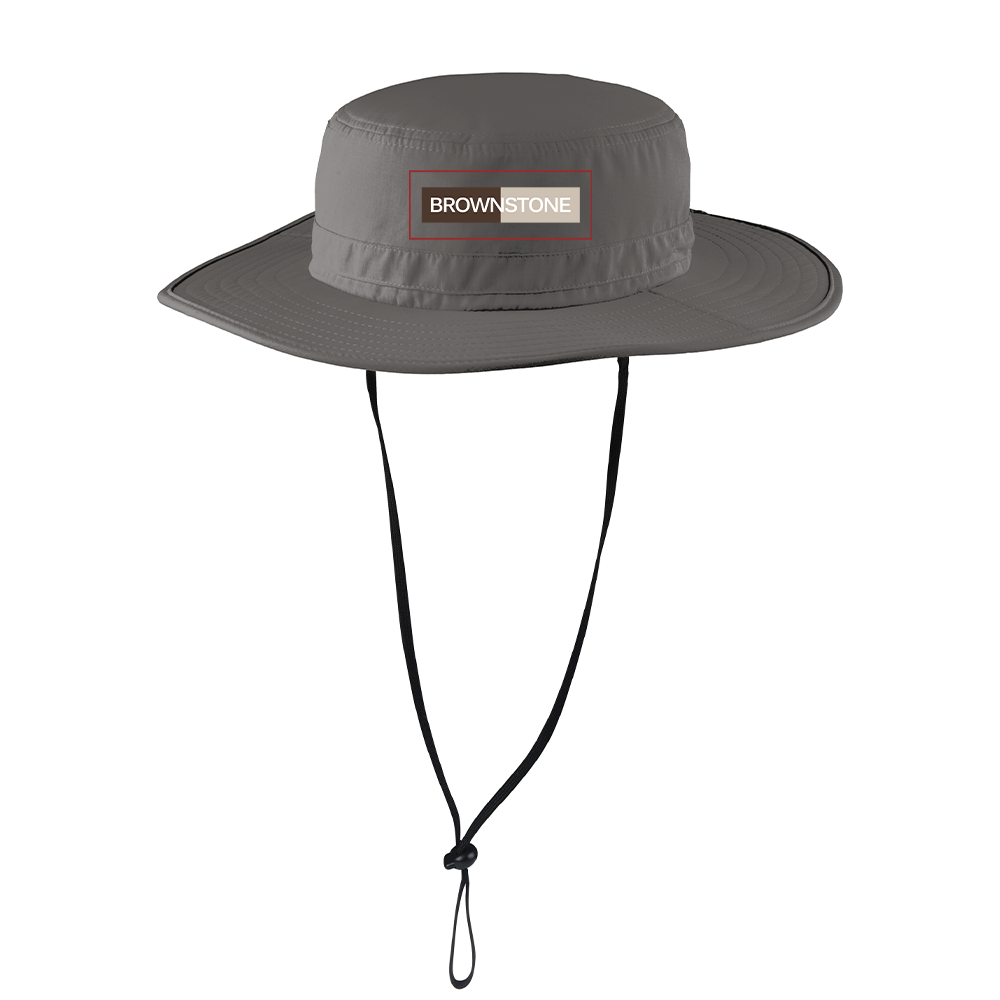 Port Authority® Outdoor Wide-Brim Hat - Sterling Grey