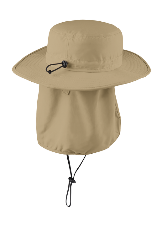 Port Authority® Outdoor Wide-Brim Hat - Coffee Cream