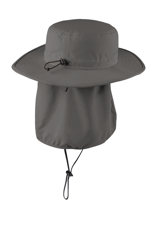 Port Authority® Outdoor Wide-Brim Hat - Sterling Grey