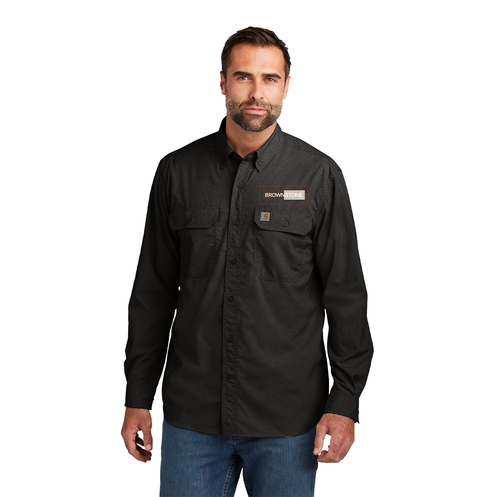 Carhartt Force® Solid Long Sleeve Shirt - Black