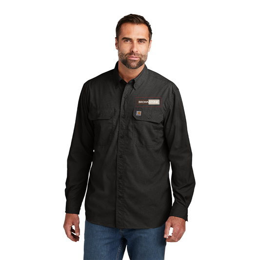 Carhartt Force® Solid Long Sleeve Shirt - Black